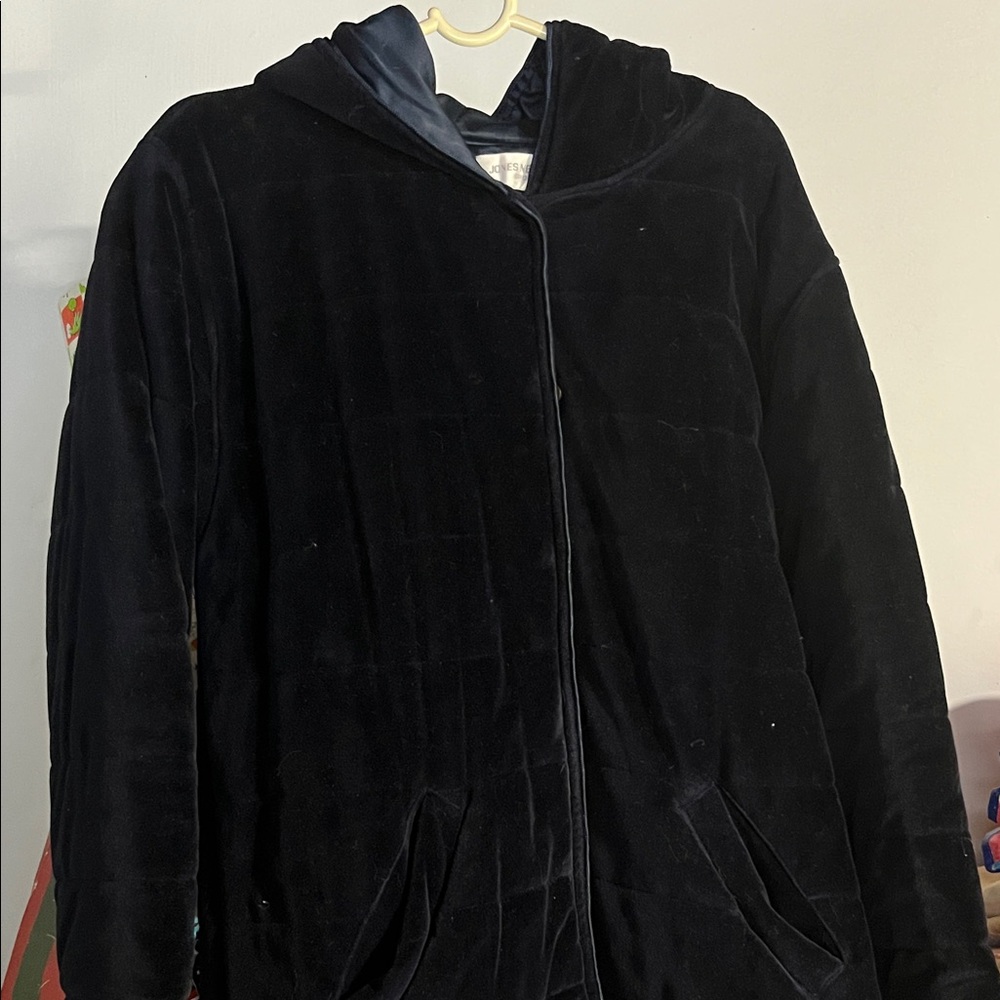 Black Hooded Jacket